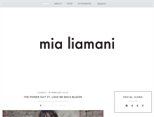 Tablet Screenshot of mialiamani.com